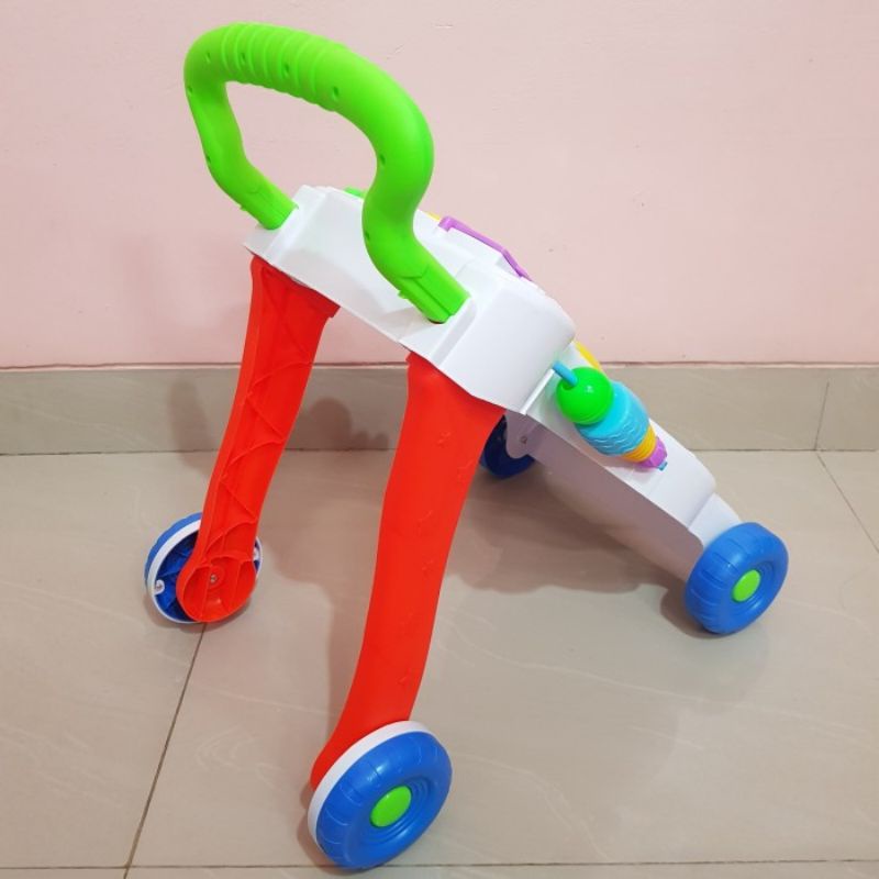 Mainan Baby Push Walker Edukasi - Alat Belajar Jalan Anak Bayi Edukatif