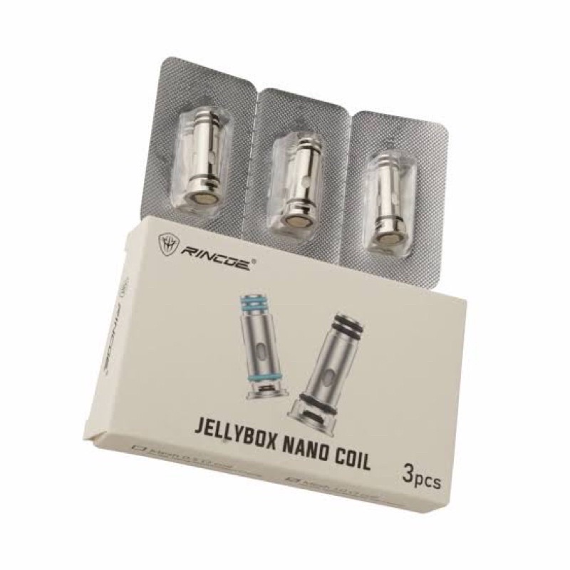 COILS JELLYBOX NANO COIL 1.0 OHM AUTHENTIC BY RINCOE