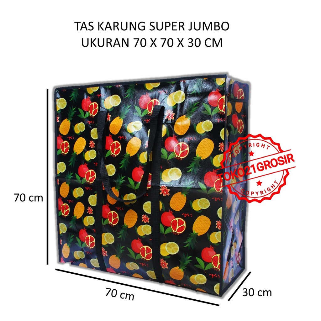 TAS KARUNG SUPER JUMBO UKURAN 70X70X30  TAS LAUNDRY TAS BELANJA