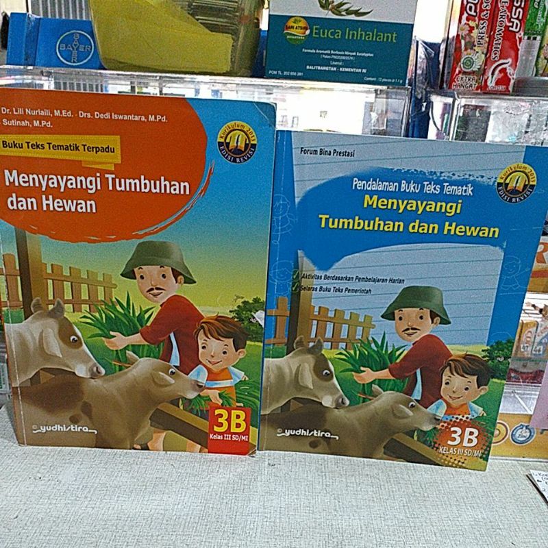 Jual Buku Yudhistira Kelas 3 B Tematik Menyayangi Tumbuhan Dan Hewan ...