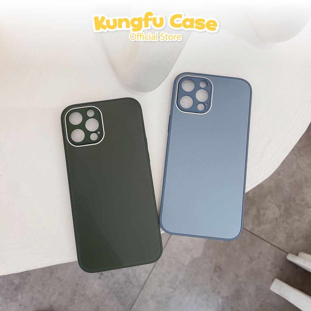 Kung Fu Case - Casing Softcase Prosteel Polos Iphone 7 Plus X Xr Xs Max 11 12 13 Pro Max Mini