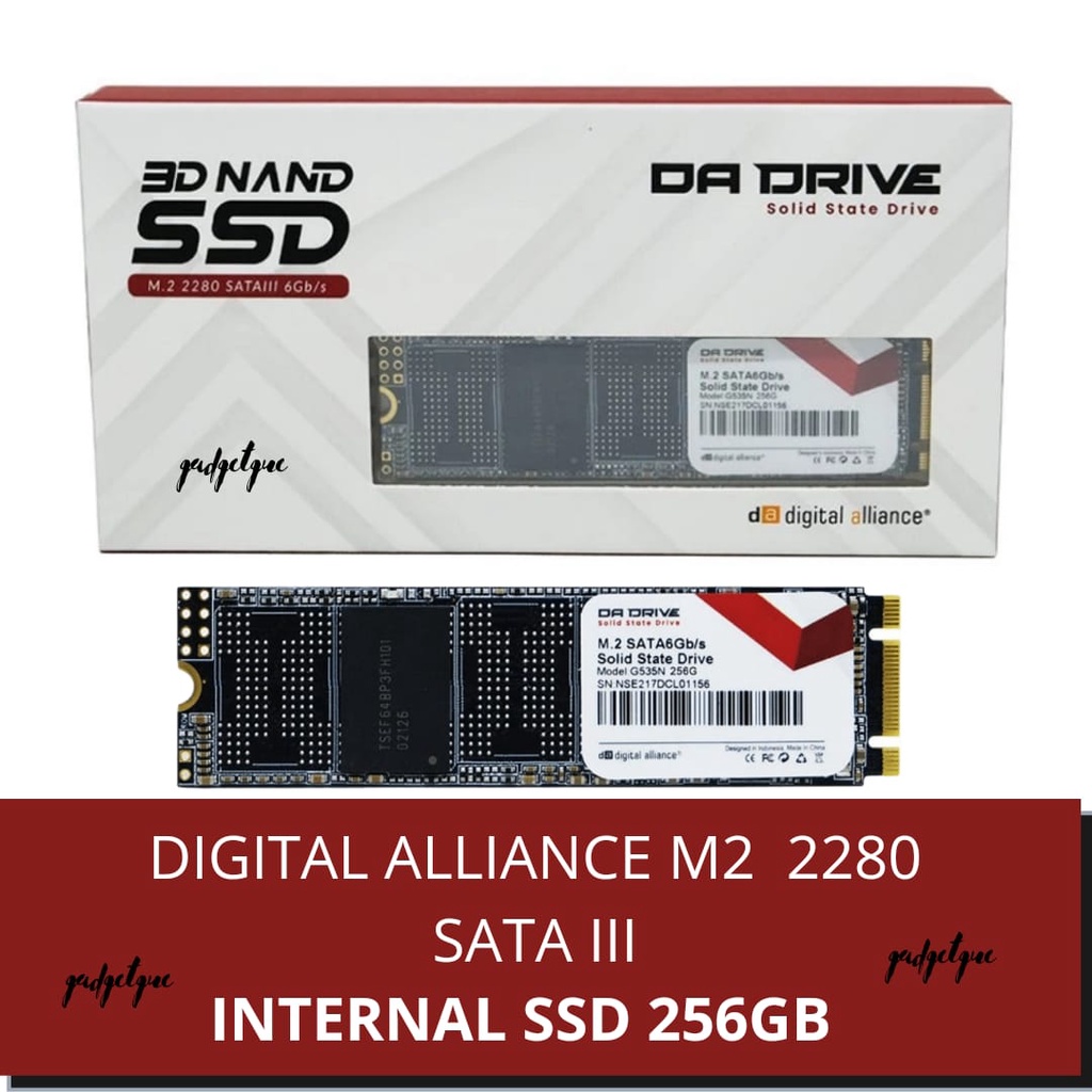 Jual Digital Alliance Ssd M Sata Gb Ssd M Sata Internal Ssd Da Drive Original