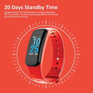 itel IFB-11-Smart band with HD Color display combination of design, durability and fitness