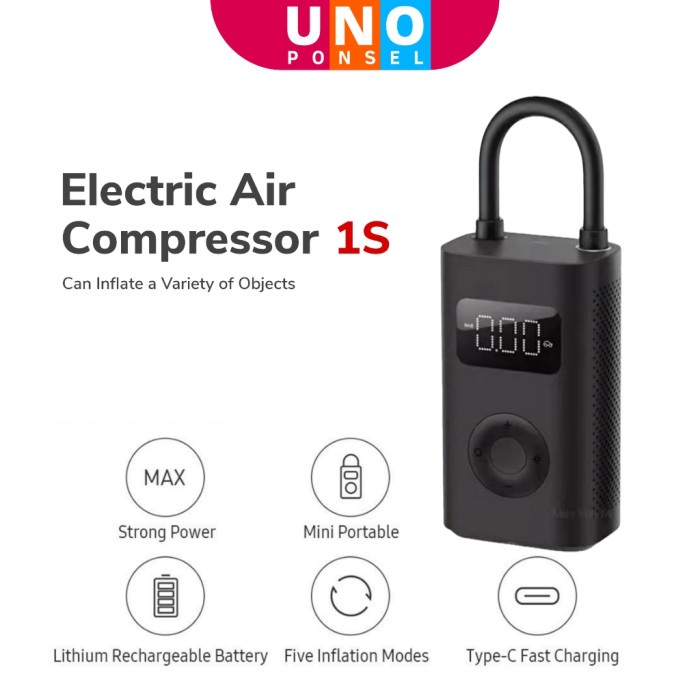 Angin Xiaomi Mi Portable Electric Air Compressor - Pompa Angin Elektrik