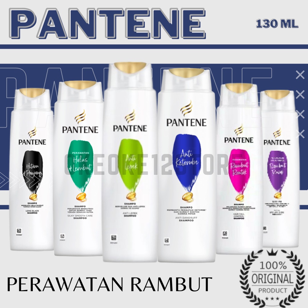 Pantene Shampoo PERAWATAN RAMBUT 130 ML - 160 ml - 400 ml