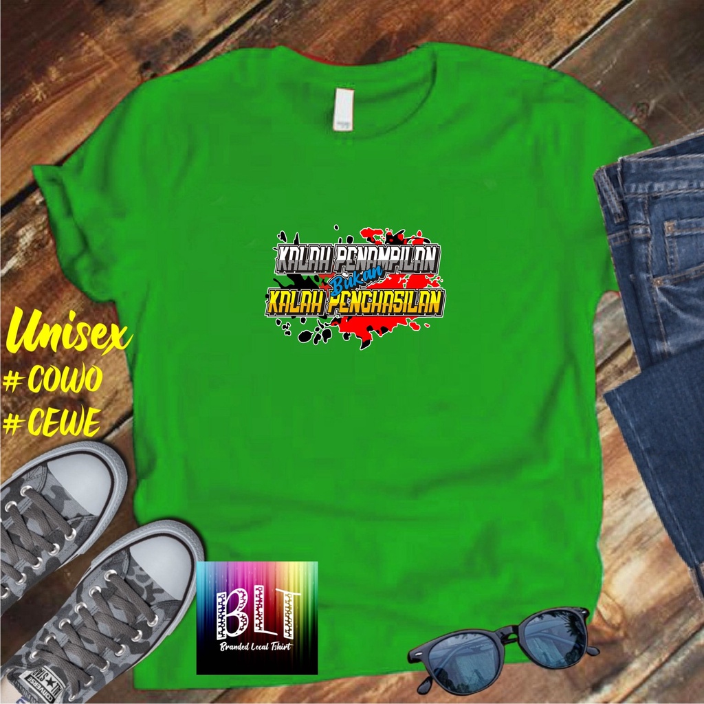 Cod Diskon Promo Gratis Ongkir/Kaos DTF KALAH PENAMPILAN/Kaos Terlaris Kualitas Terjamin Kaos Pria Distro /Kaos Murah Kaos katun/Pakaian Pria  Pakaian Wanita Kaos Viral/Best Seller