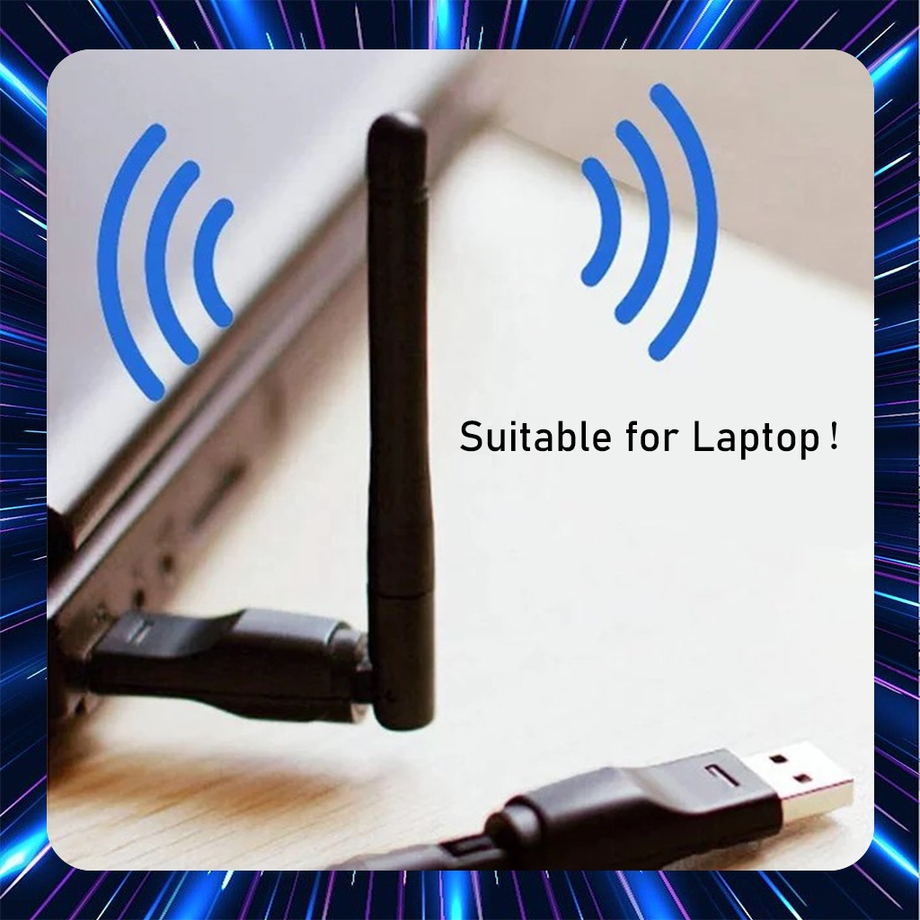 USB Wifi Set Top Box MT7601 Dongle STB Adapter Antena Wifi PC Laptop