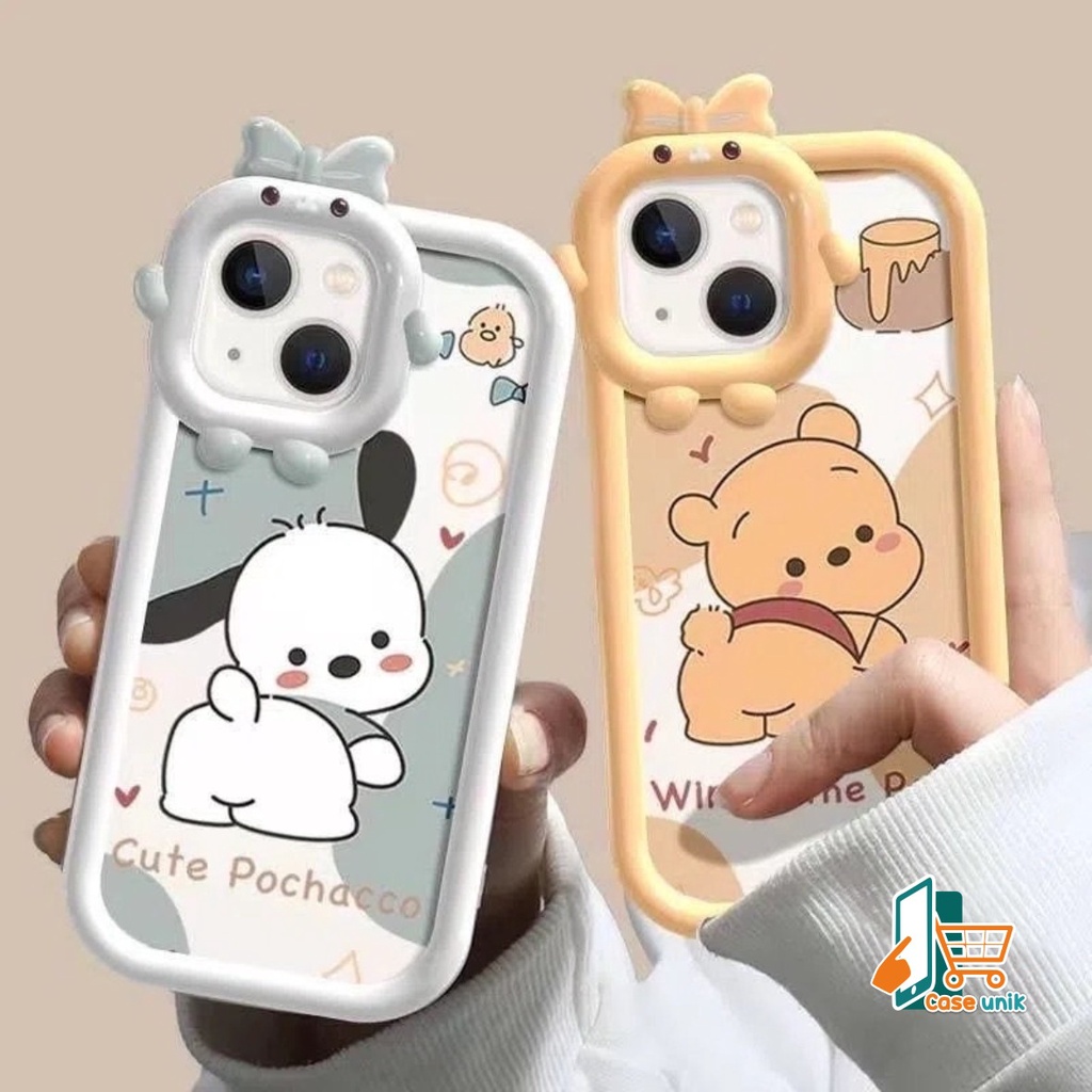 SS133 SOFTCASE WINNI3 POOH FOR XIAOMI REDMI 9 9A 9C 10A 9T 10C C40 NOTE 9 10 10S 11S 11 PRO POCO M2 M3 X3 PRO CS5190