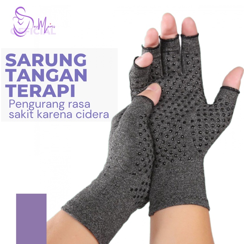 Sarung Kaos Tangan Serba Guna Gloves Glove Kaos Pelindung Motor Sepeda Gowes Mancing Olahraga Fitness Fitnes Gym Panjang Setengah Jari Kain Penghangat Dingin Alat Kesehatan Sendi Rematik Saraf Wanita Cewek  Premium Tebal Kuat