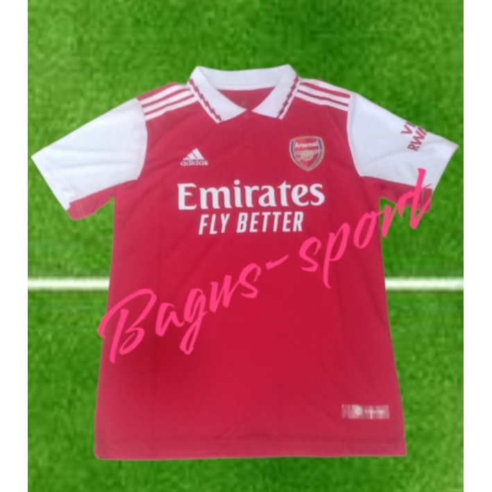 Jersey terbaru 2022-2023 Arsenal home and away