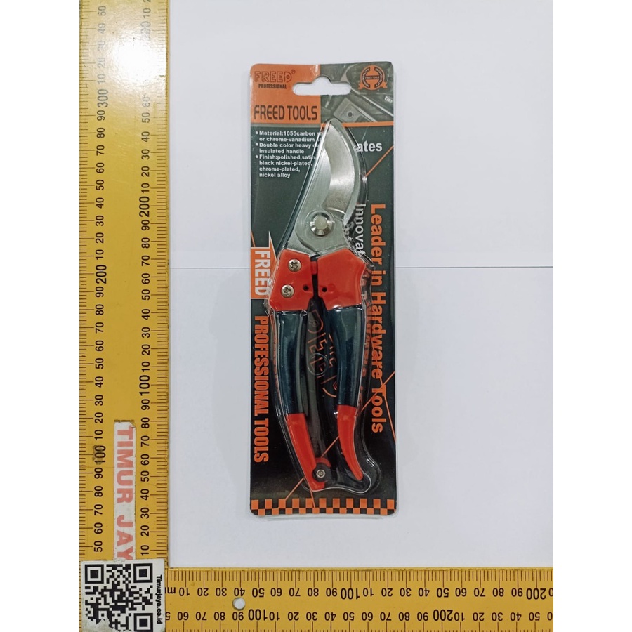 FREED Gunting Dahan / Ranting Bunga Tanaman Stainless Steel Garden Shears Ranting