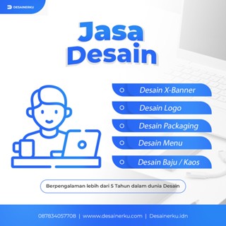 Jual Jasa Desain Grafis Banner Logo Spanduk Poster Sertifikat Cv Brosur Dll