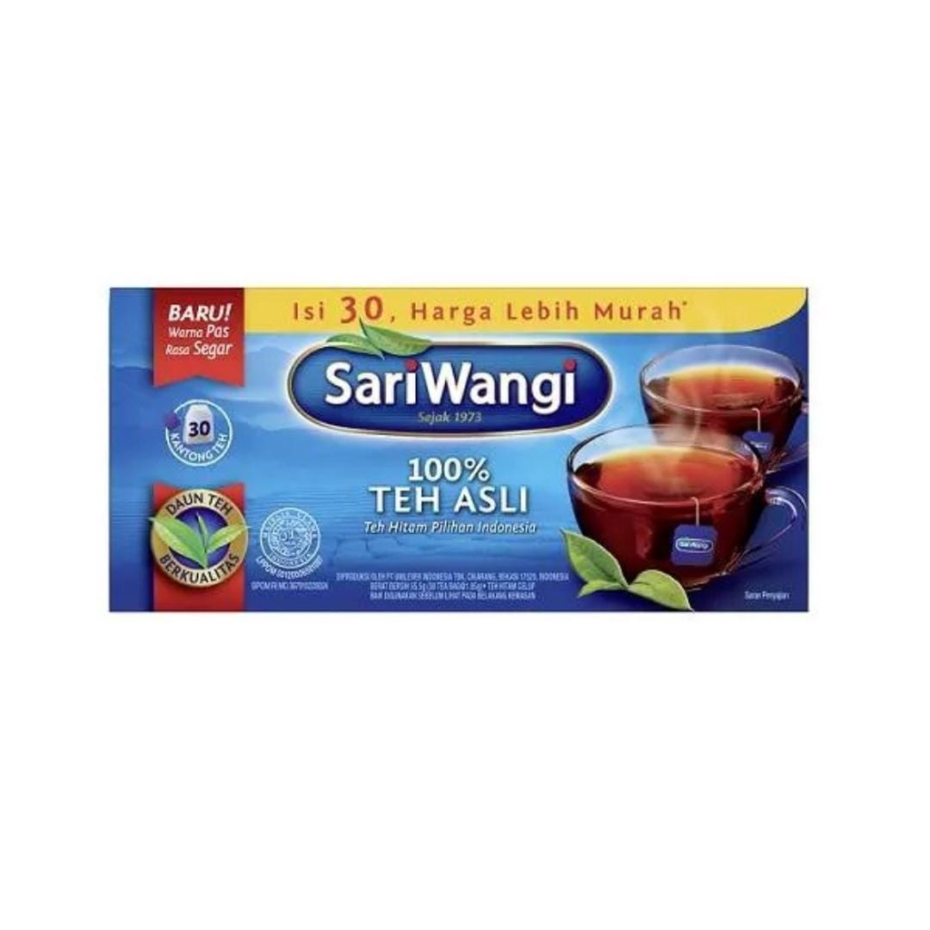 

Sariwangi Tea Bag Asli Isi 30 Pcs - Teh