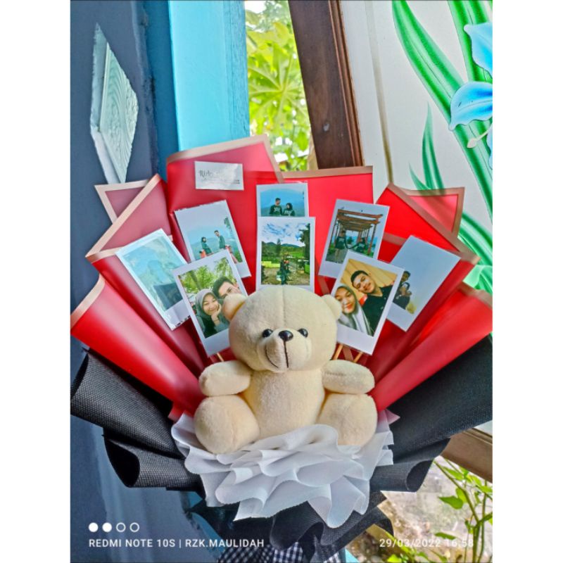 

BUKET FOTO PREMIUM - BUKET BONEKA & FOTO - BUKET FOTO BONEKA