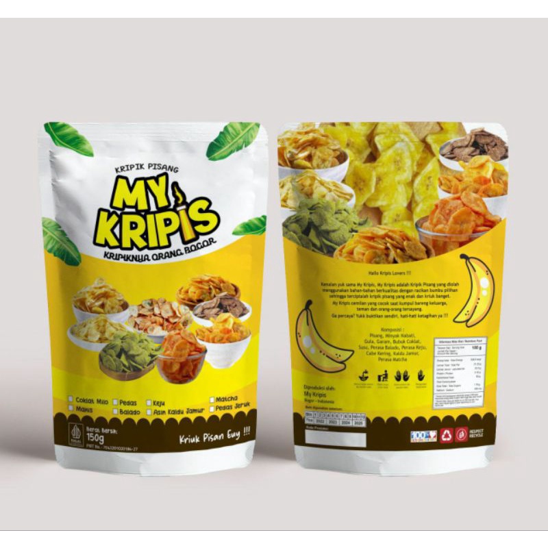 

My kripis/kripik pisang rasa/kripik pisang