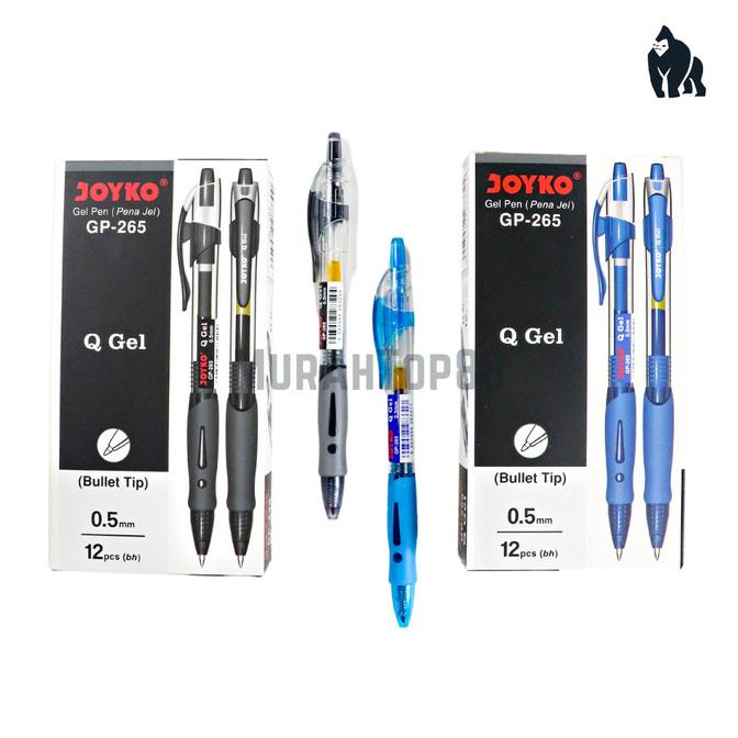 

SALE [12 PCS] Pulpen Joyko GP-265 Q Gel Pen / Ballpoint Bolpen Pena 0.5 mm