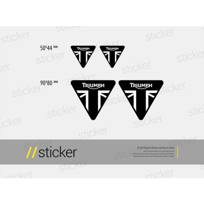 

TERLARIS | Triumph 02 - Sticker Motor