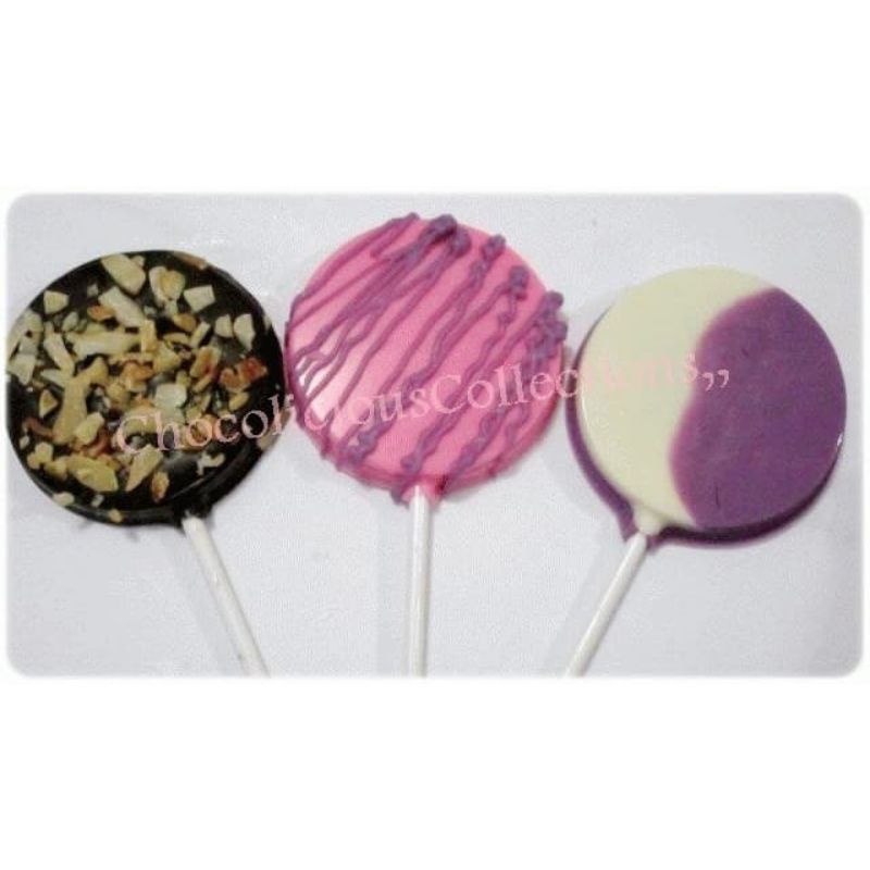 

cokelat lolipop bulat/cokelat stick