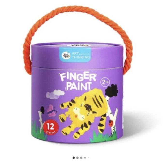 

JAR MELO Finger Paint Set 10 Colours|JOAN MIRO Non-Toxic Finger Paint