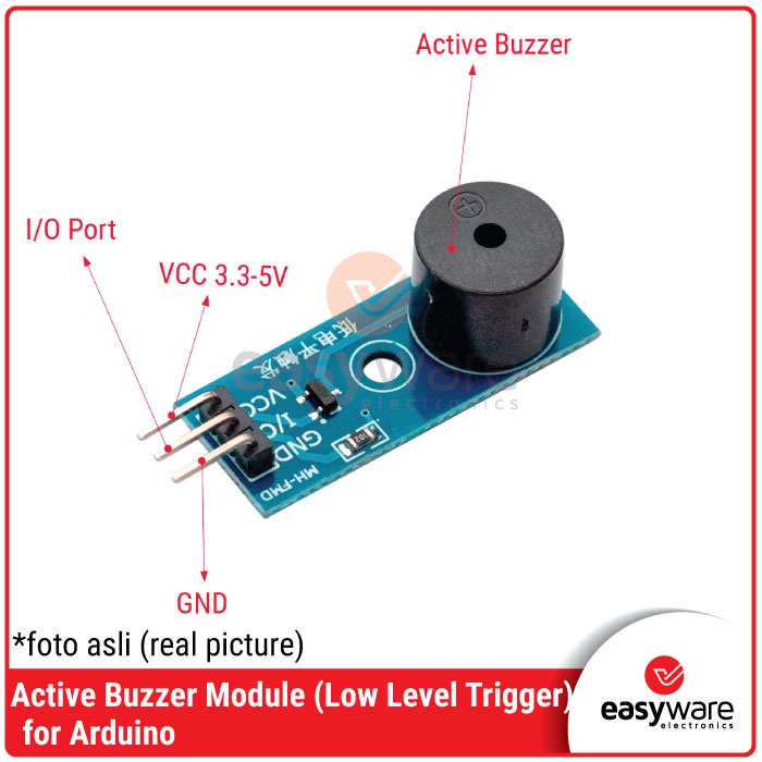 Active Buzzer Module Low Level Trigger Buzer Modul