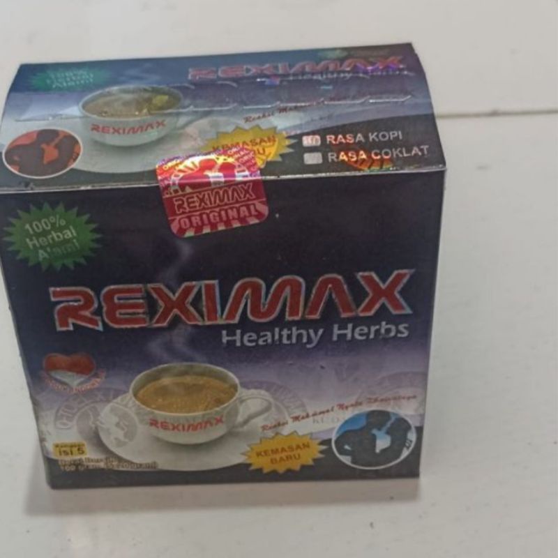 

Kopi (Reximax) Original Asli Isi 5 Sachet Kopi Herbal