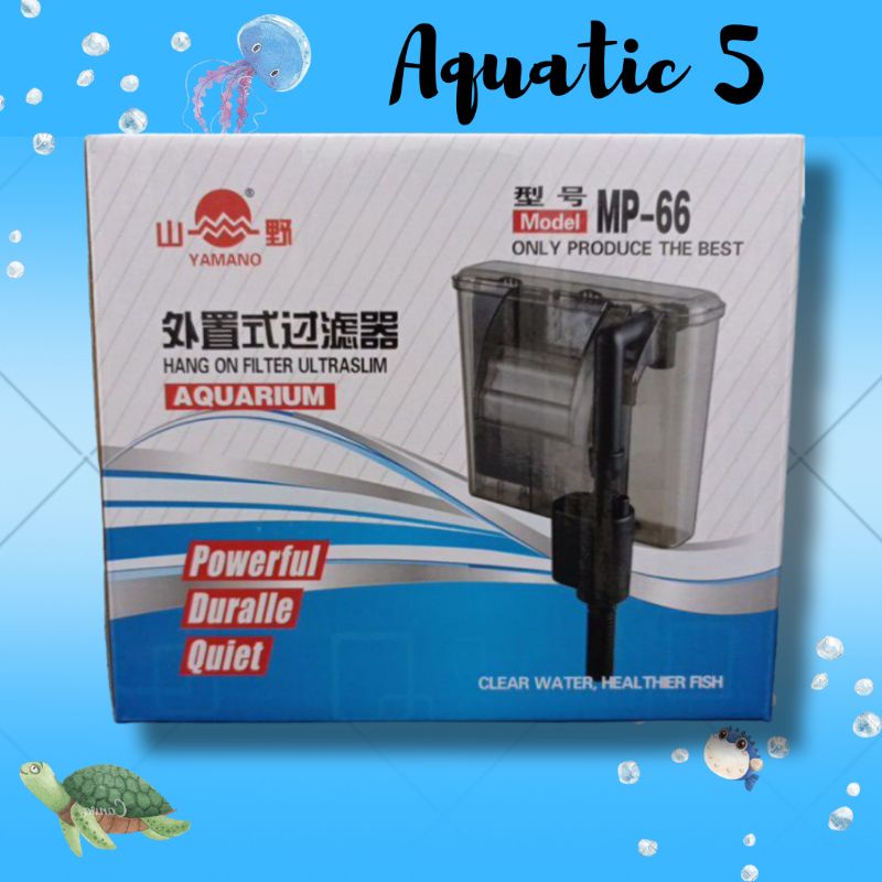 Pompa Aquarium aquascape Hang On Filter YAMANO MP 66