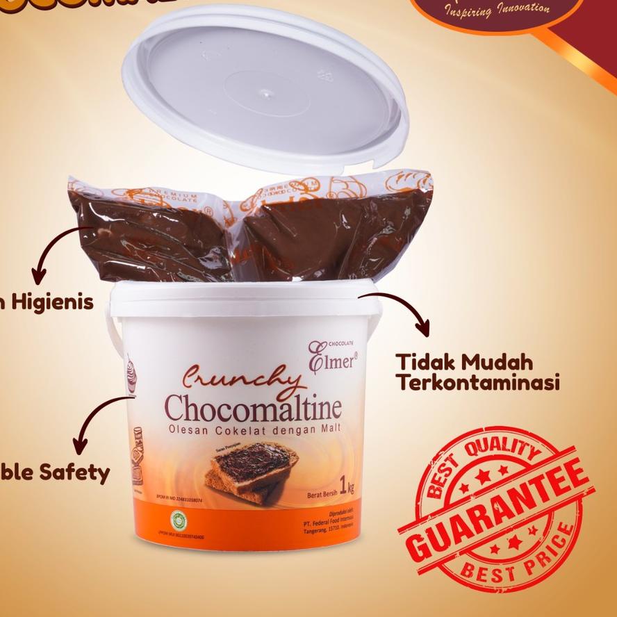 

♖ Elmer Spread Crunchy Chocomaltine 1 kg ❂