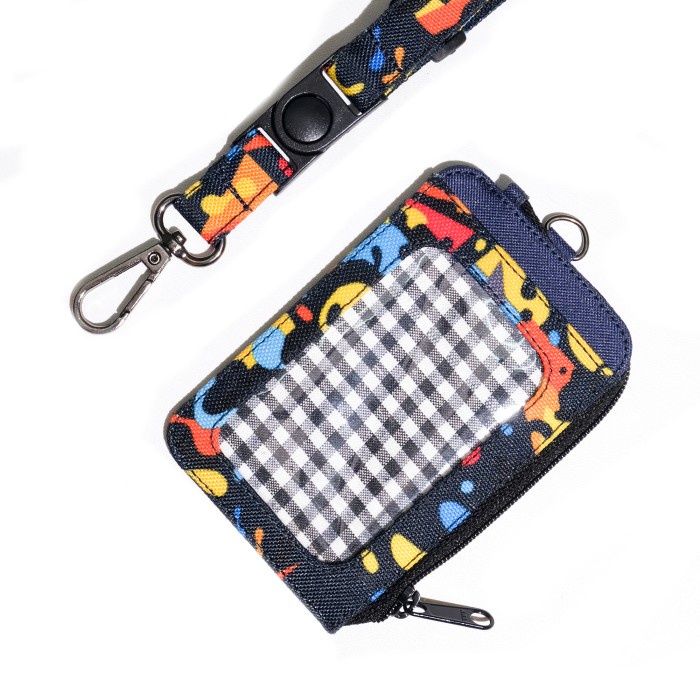 

Ready oke] Gantugan ID Card Holder Name Tag Dompet Kartu Multifungsi - IDCS19