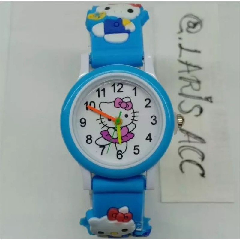 Cod Ring Hello Kitty Jam Tangan Anak Perempuan Jam Tangan Fashion Anak