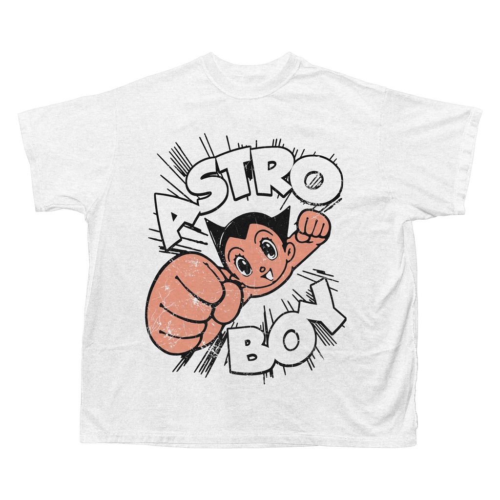 Kaos Astro Boy Oversized / Vintage Tee