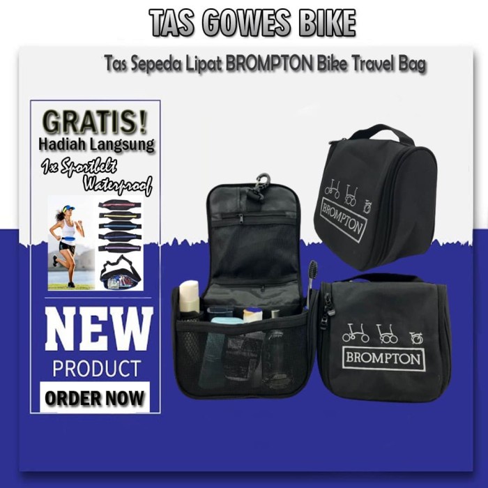 Original Tas BROMPTON Travel Bag Sepeda Lipat gowes