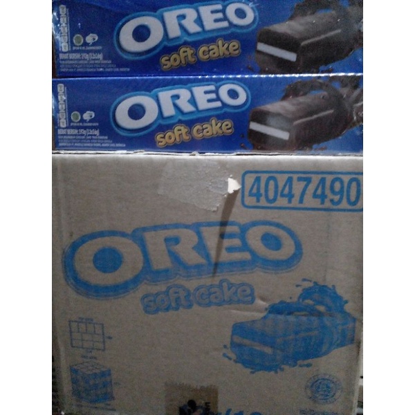 

Bolu Oreo softcake box 12 pcs x 16gr