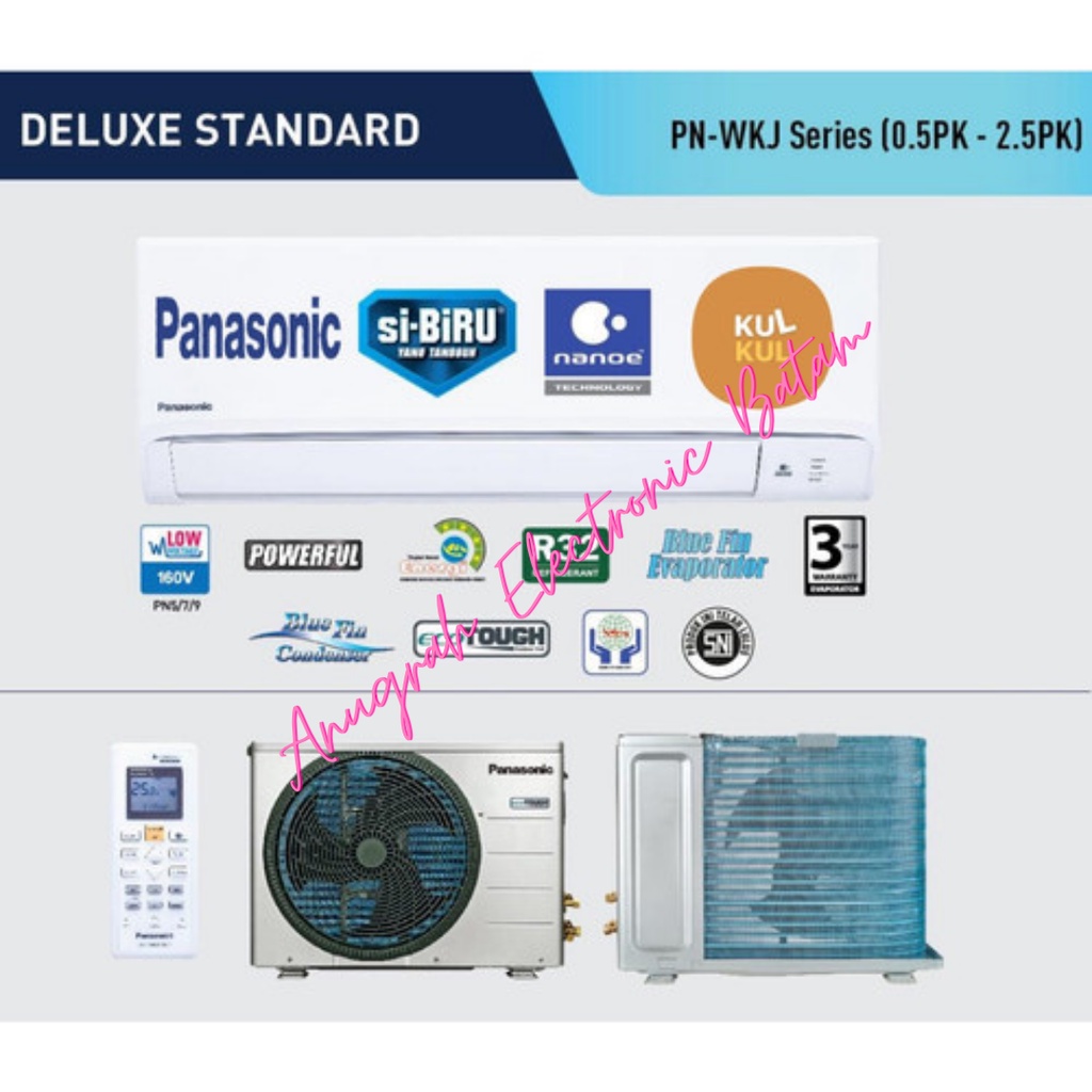 PANASONIC PN7WKJ - AC PANASONIC 0.75 PK DELUXE STANDARD CS CU PN7WKJ BATAM