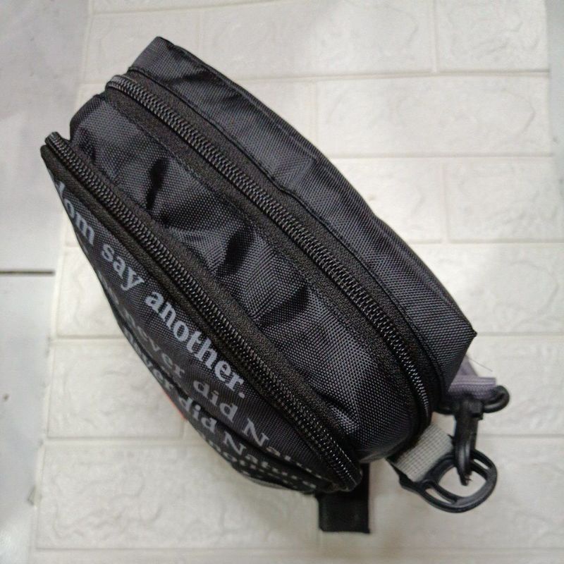 Tas Waistbag Selempang &amp; Bahu Bimo 11P || Tas Pinggang Pria Waterproof