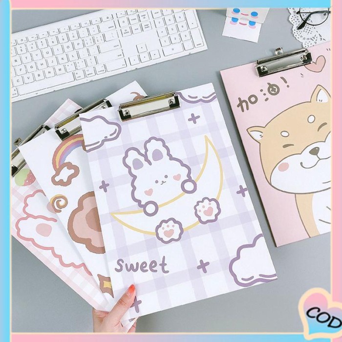 

Paja Zv218 Coda4 Papan Klip Siswa Ujian Menulis Pad Lucu Kartun Tes Kertas