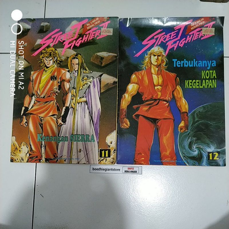 komik street fighter ii 11,12