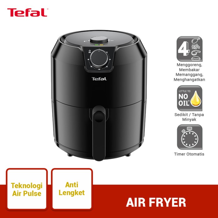 Fryer Tefal Easy Health Fryer Xl - 4.2L (Ey201866) - Air Fryer
