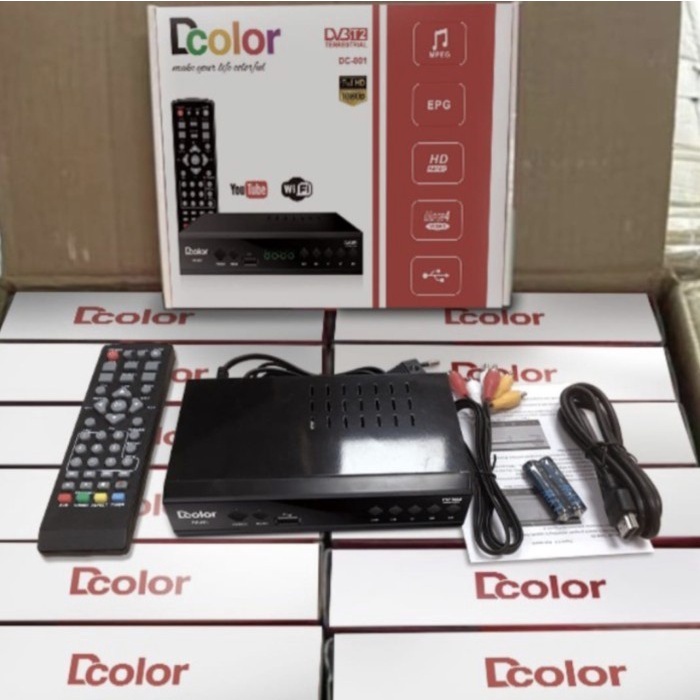 Set Top Box setop box TV Digital DColor STB DCOLOR STB TV DIGITAL STB Original Dcolor