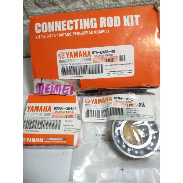 paket stang seher + bearing 6304 + 6205 Jupiter z,vega r new