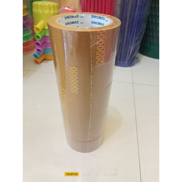 

Lakban Bening - Coklat 45mmx80yard