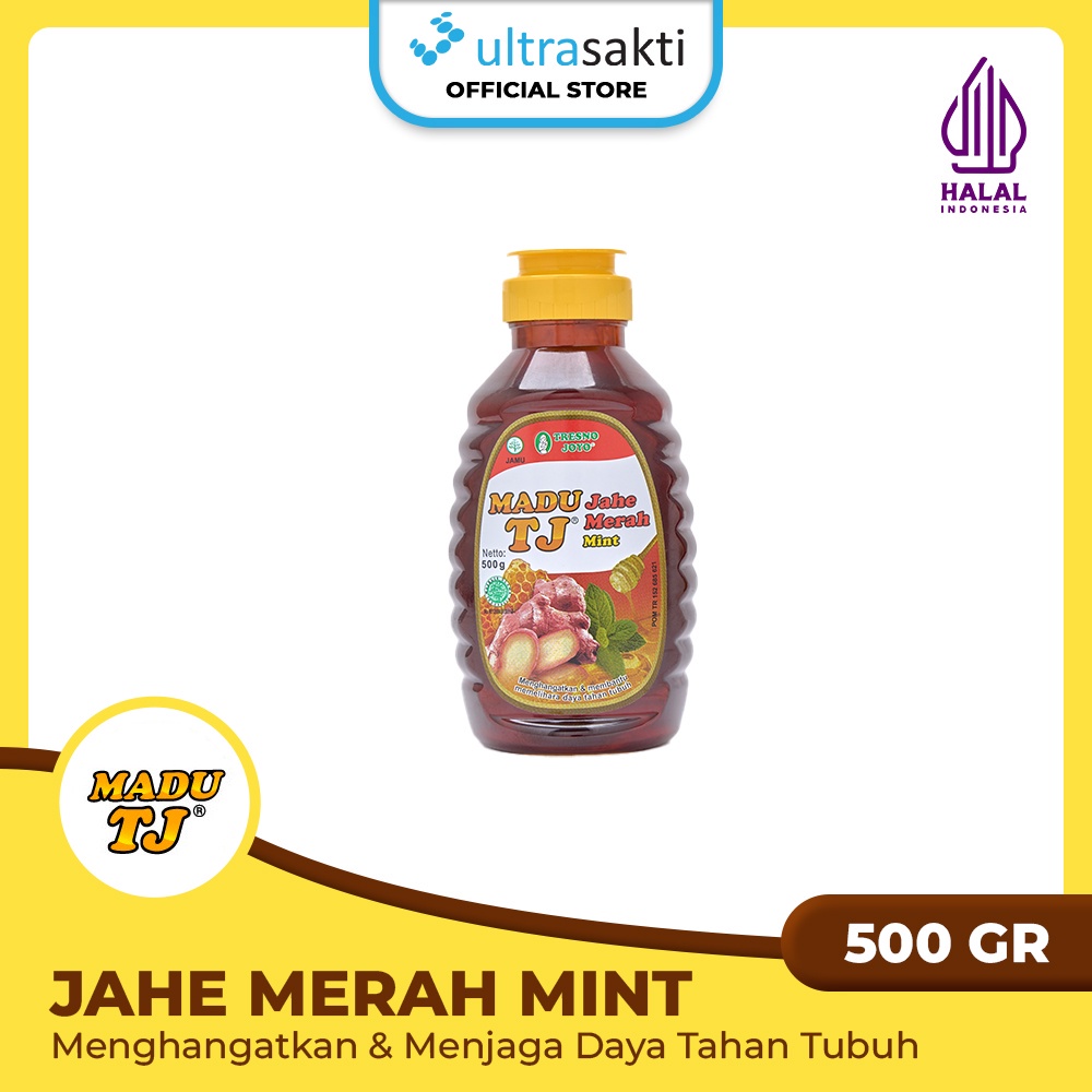 

Terlaris Madu TJ Jahe Merah Mint 500gr - Menghangatkan & Menjaga Daya Tahan Tubuh