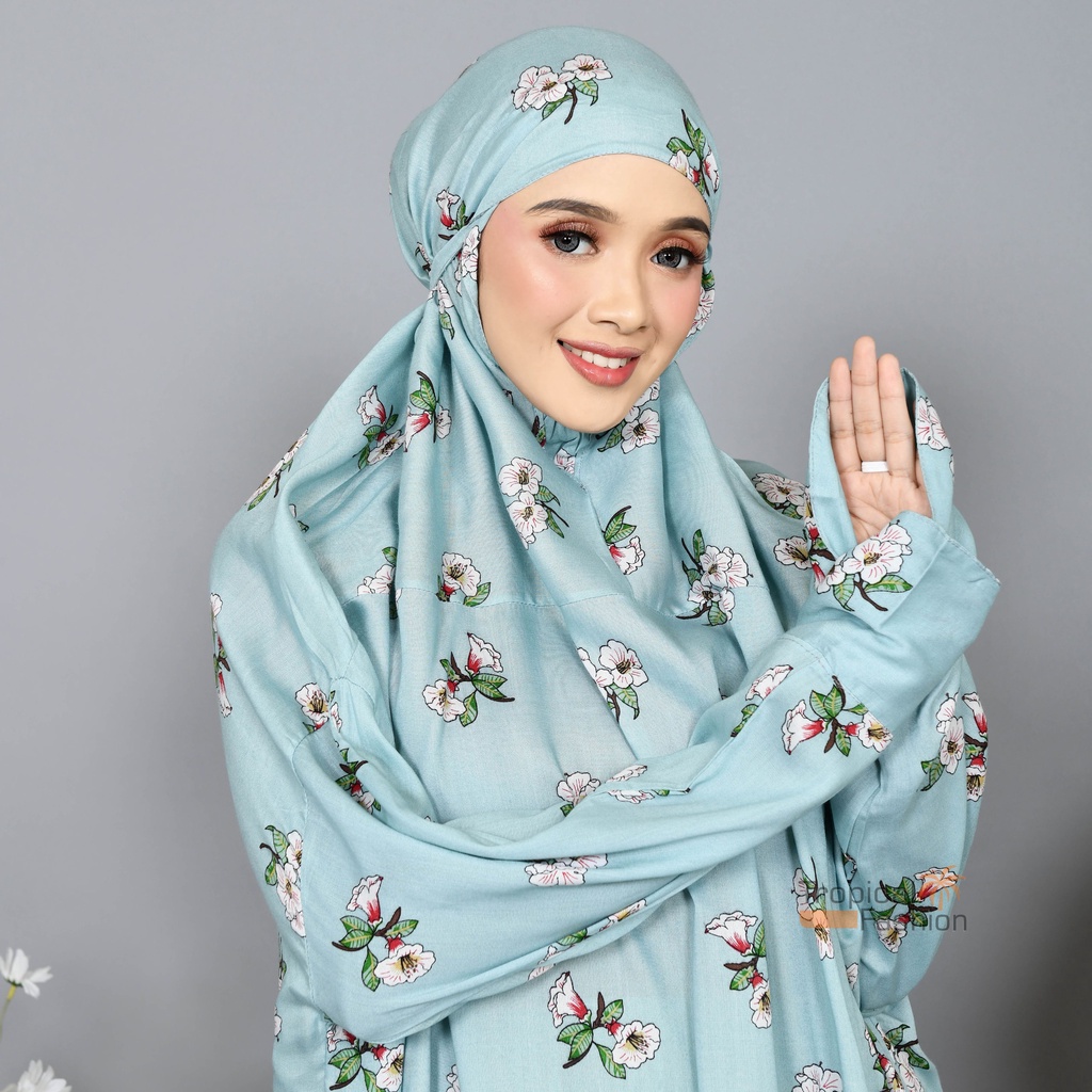 Mukena Bali HDM Cassandra  By Zahwa Bahan Rayon Janger Premium Termurah Kekinian