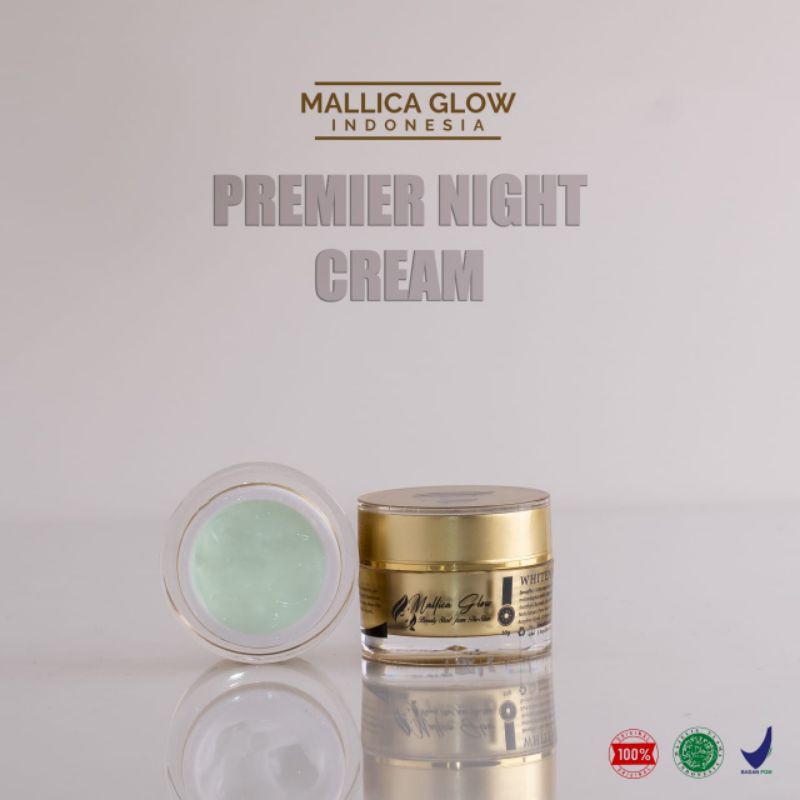 mallica glow premier night cream
