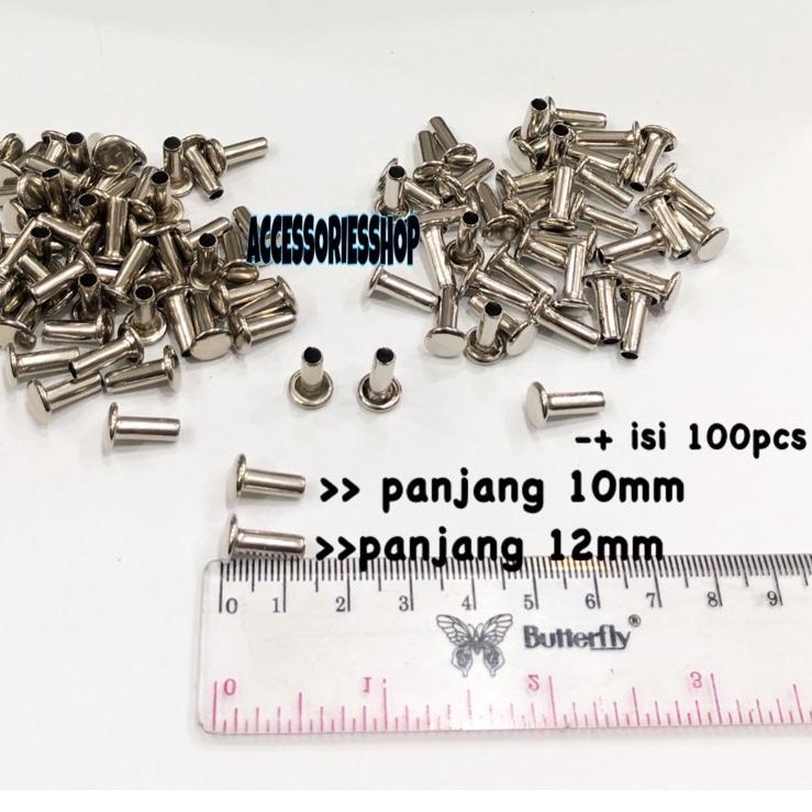 

BRANDS FESTIVAL 100pcs Paku ring mekanik panjang 10mm & 12mm serbuuu !