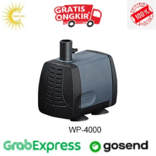 Sobo Wp-4000 Submersible Water Pump Pompa Air Celup Aquarium Kolam