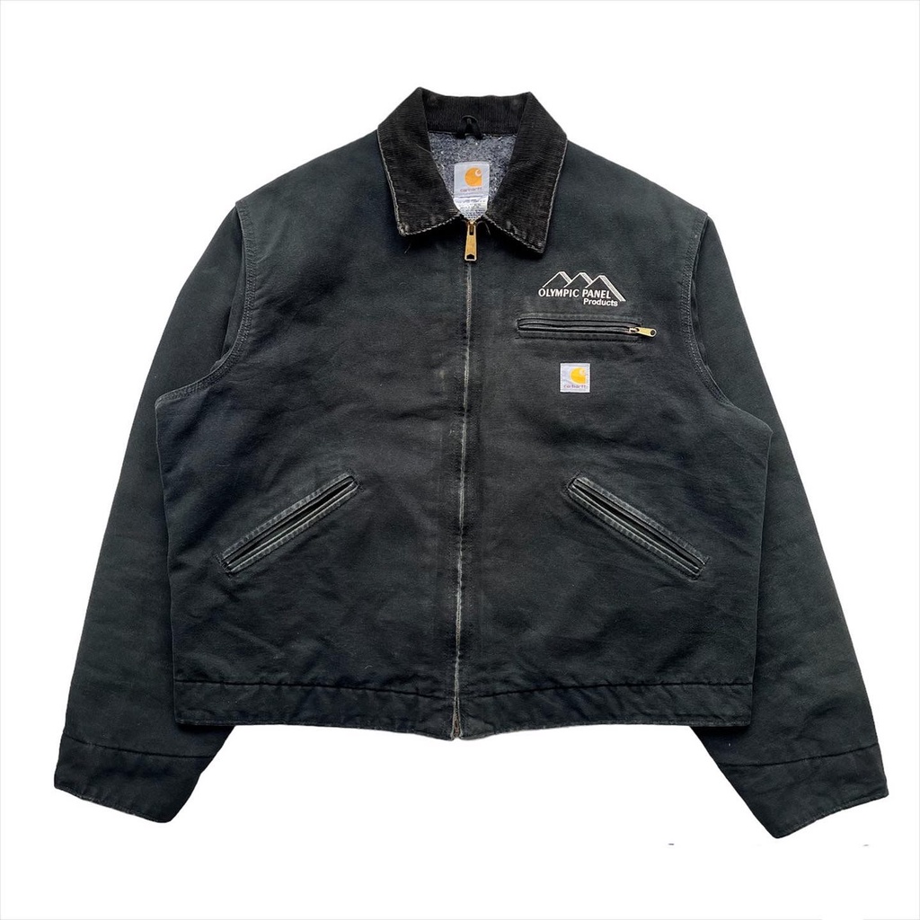 CARHARTT DETROIT JACKET J01 BLK