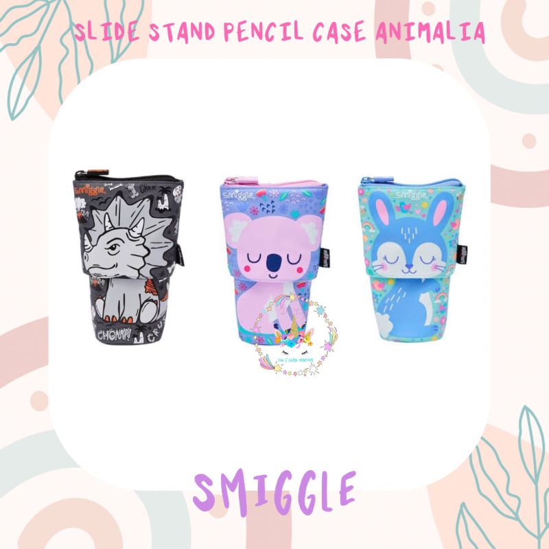 

SMIGGLE STAND PENCIL CASE ANIMALIA ORIGINAL TEMPAT PENSIL ANAK SMIGGLE