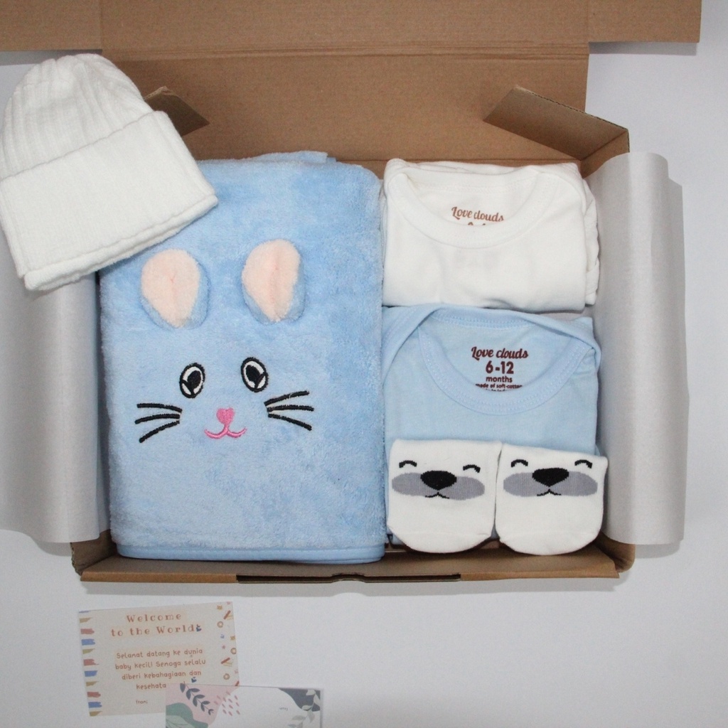 Set Bayi Baru lahir hamper hadiah bayi baru lahir murah