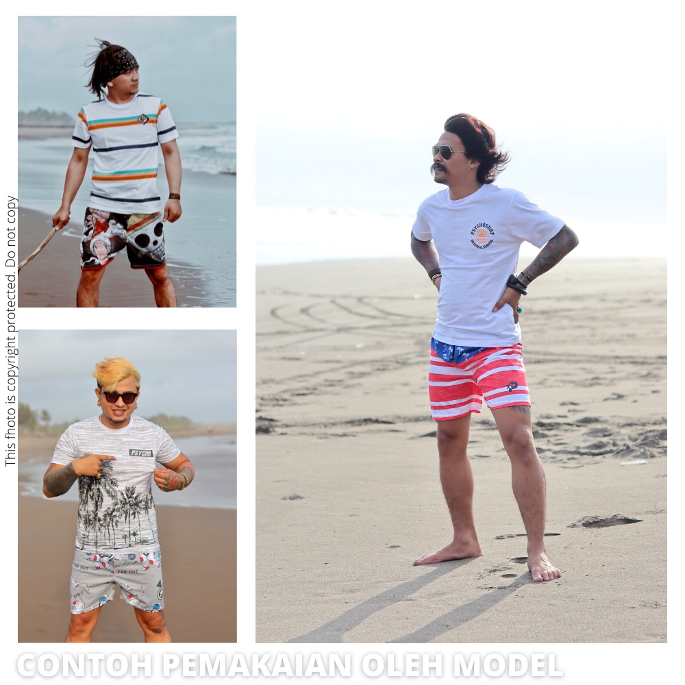 CTL-02 Celana pendek boxer pria wanita| Pakaian dalam boxser kolor | Bokser pantai bahan katun| Celana tidur santai| Boxer bahan cotton combed 30s| Motif anime one piece