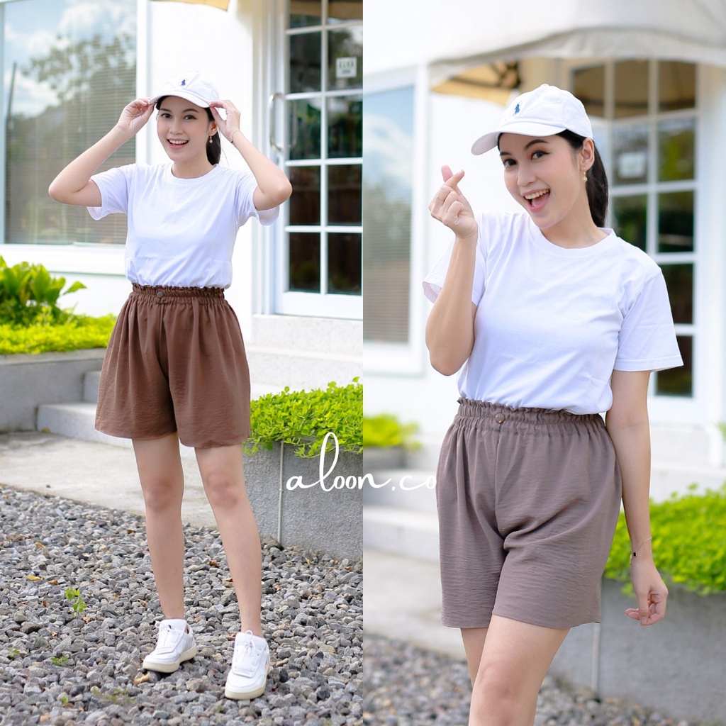 Vania Celana Hot Pants Wanita Crinkle Airflow – Short Pants Celana Pendek